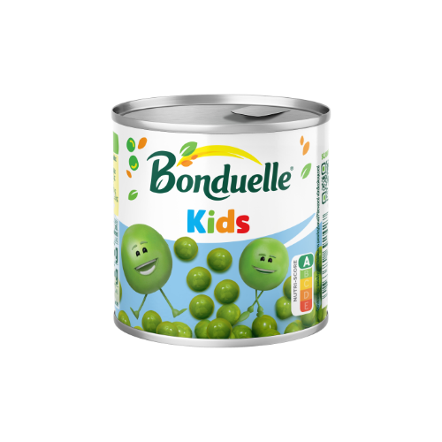 Smulkūs žirneliai Kids BONDUELLE, 200 g / 140 g