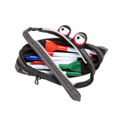Pencil case ZIPIT Wildlings Pouch, ZTM-WD-BG, Black