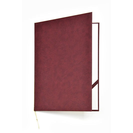 Aplankas sveikinimams ARGO ROYAL, 220 x 310 mm, bordo sp.