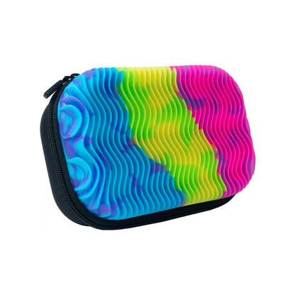 Penalas ZIPIT Wavey Silicone Storage Box, neoninė