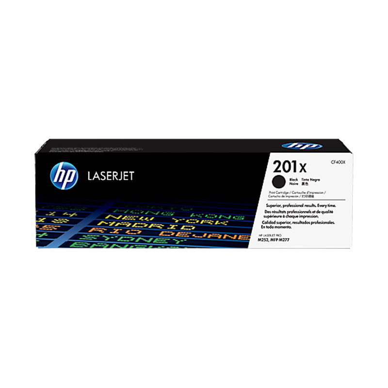 HP No.201X HC (CF400X), juoda kasetė lazeriniams spausdintuvams, 2800 psl.