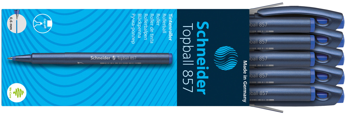 SCHNEIDER TOPBALL 857 pen, 0.6 mm.