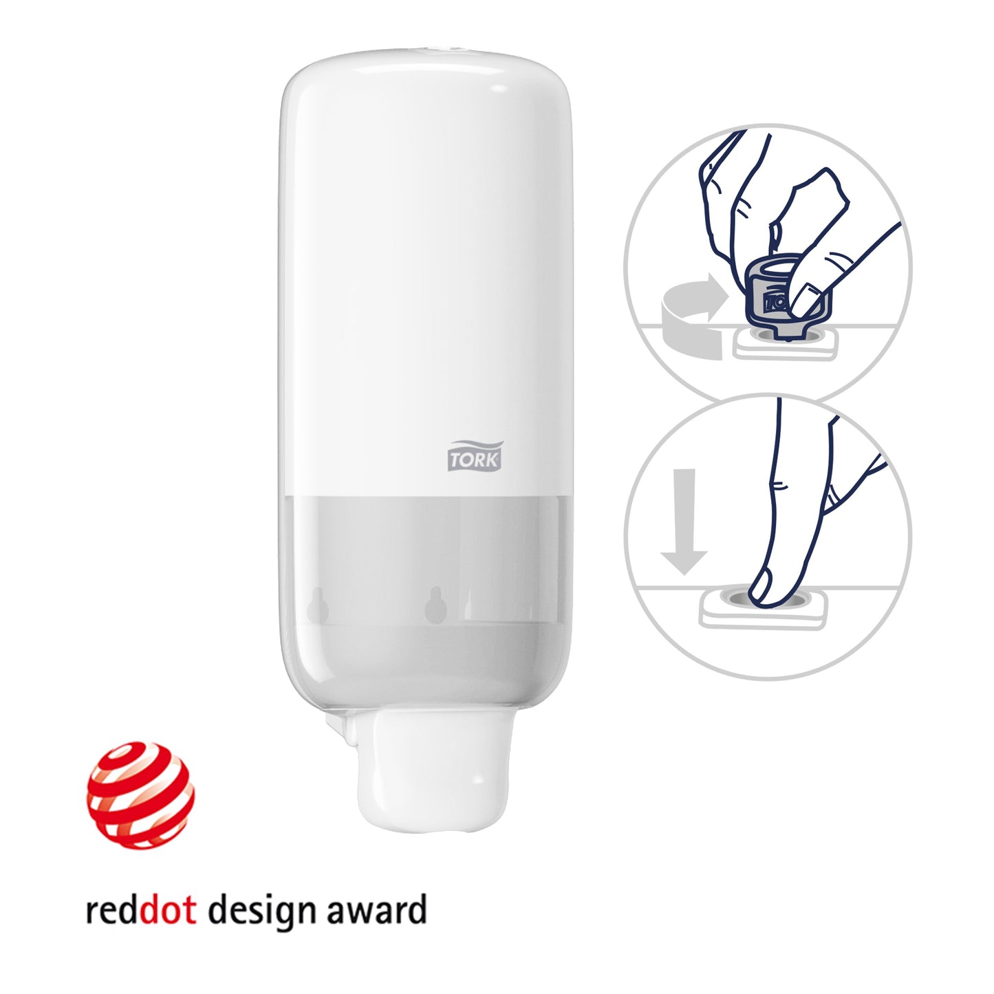 Soap foam holder TORK, S4 561500