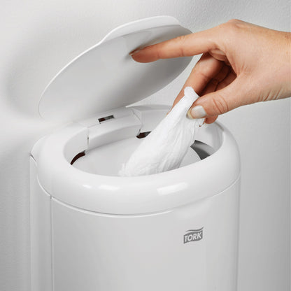 Higieniniai maišeliai TORK B3 204041, baltos spalvos