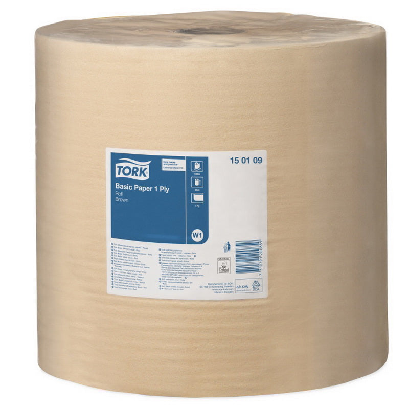Paper towels Tork Universal 310 W1, 150109, 1 ply, 33 cm x 1000 m, brown.