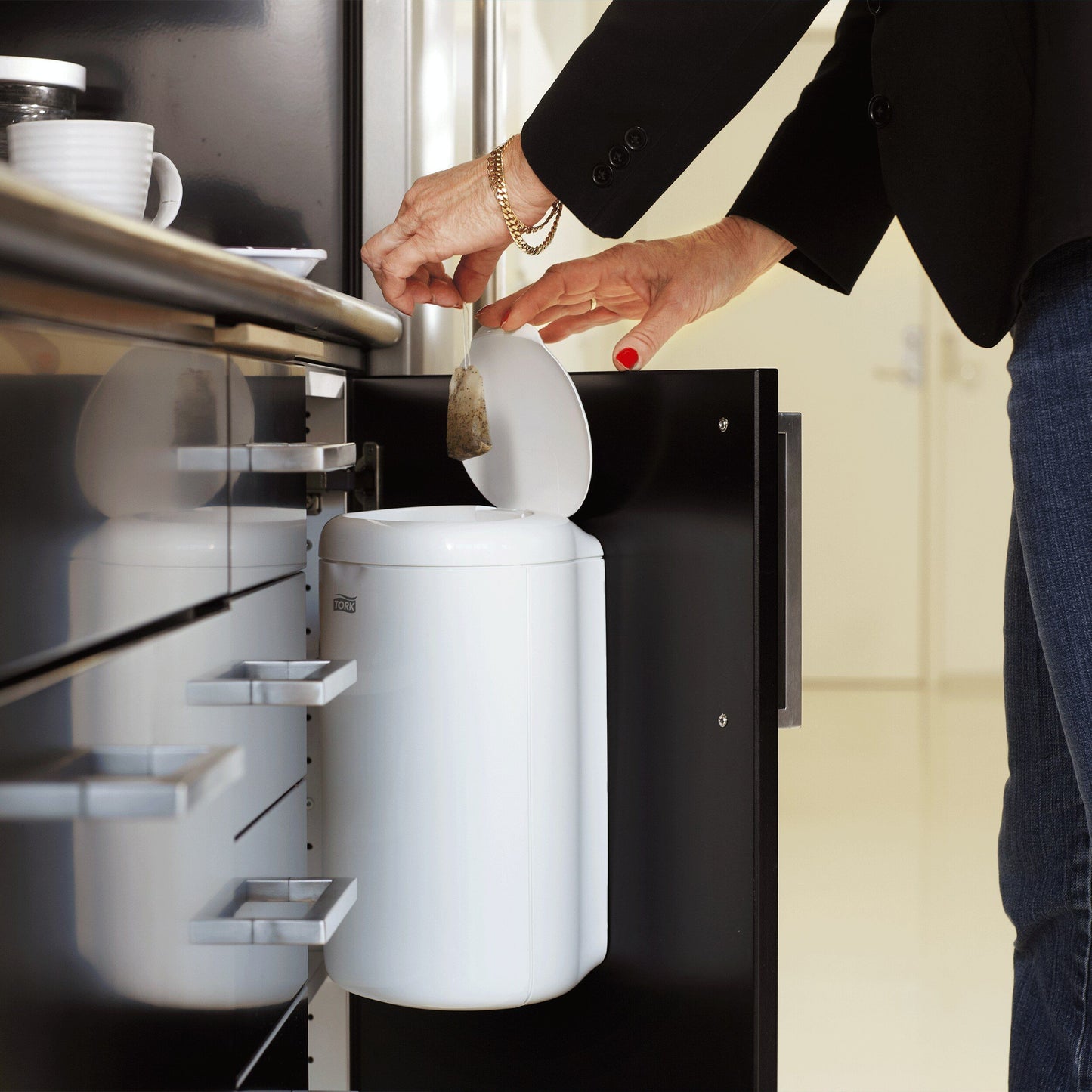 Garbage bags TORK, 5L, black, 50 pcs./roll (204040)