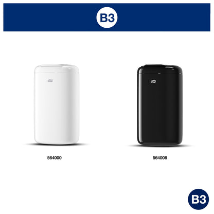 Garbage bags TORK, 5L, black, 50 pcs./roll (204040)