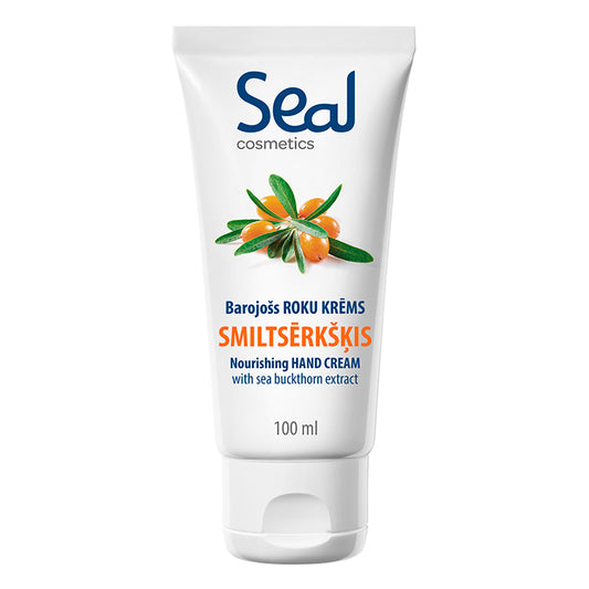 Nourishing hand cream SEAL with sea buckthorn extract, 100ml
