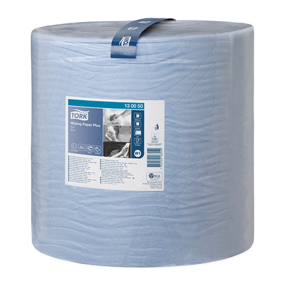 Industrial paper TORK Advanced 420 W1, 130050, 2 rolls, 1500 l., 36.9 cm x 510 m, blue