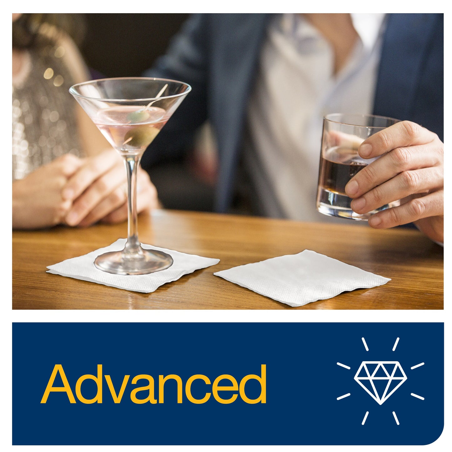 Servetėlės TORK 24 x 24 cm, (pak. 200 vnt.), 477534