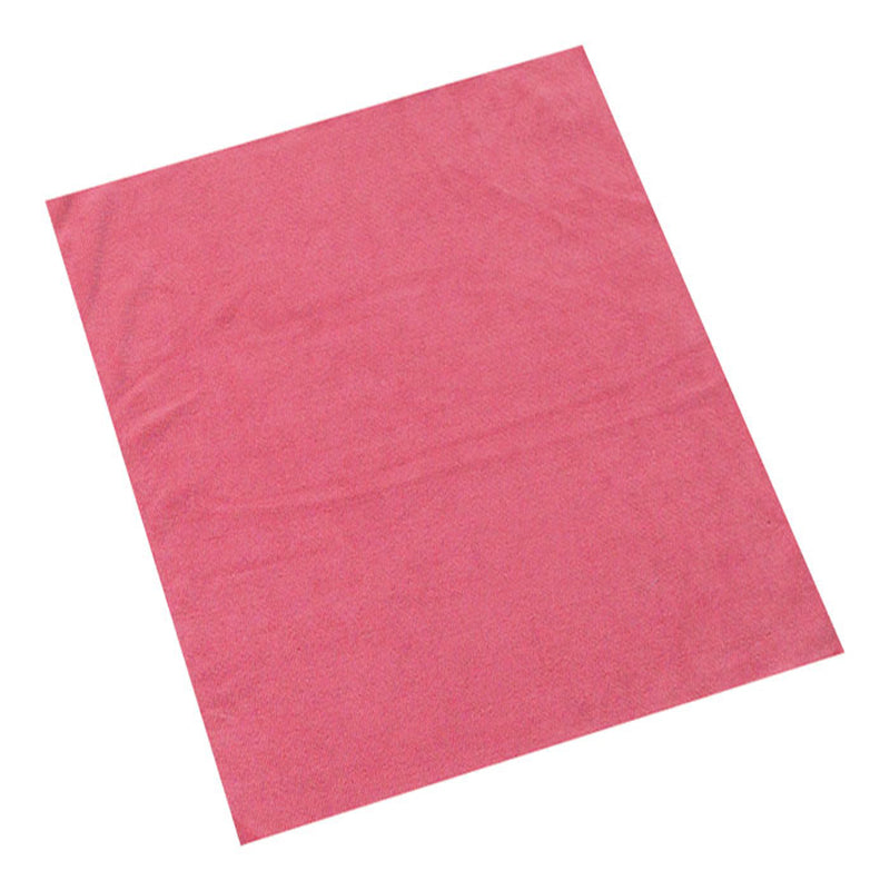 Microfiber cloth ABENA, 40x40 cm, red color.