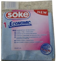 Microfiber cloth SÖKE ECONOMIC, universal, 32 x 32 cm