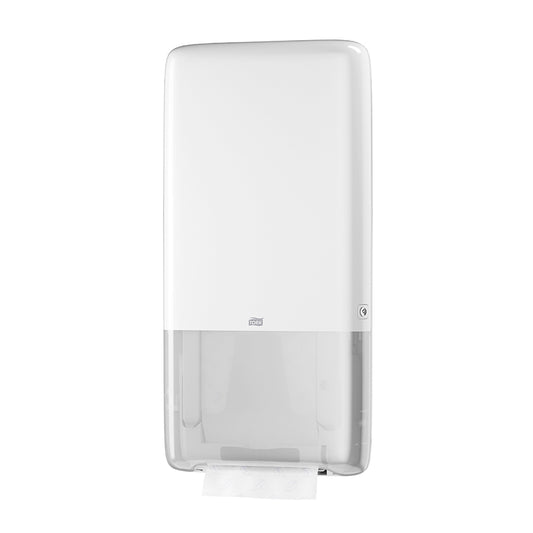 Paper towel dispenser TORK PeakServe Continuous H5, 101 x 370 x 730 mm, white 552500
