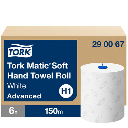 Paper towels TORK ADVANCED H1, 290067, 2 ply, 21 cm x 150 m, white