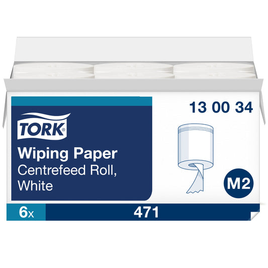 Paper towels TORK ADVANCED M2, 130034, 1 ply, 19.5 cm x 165 m, white