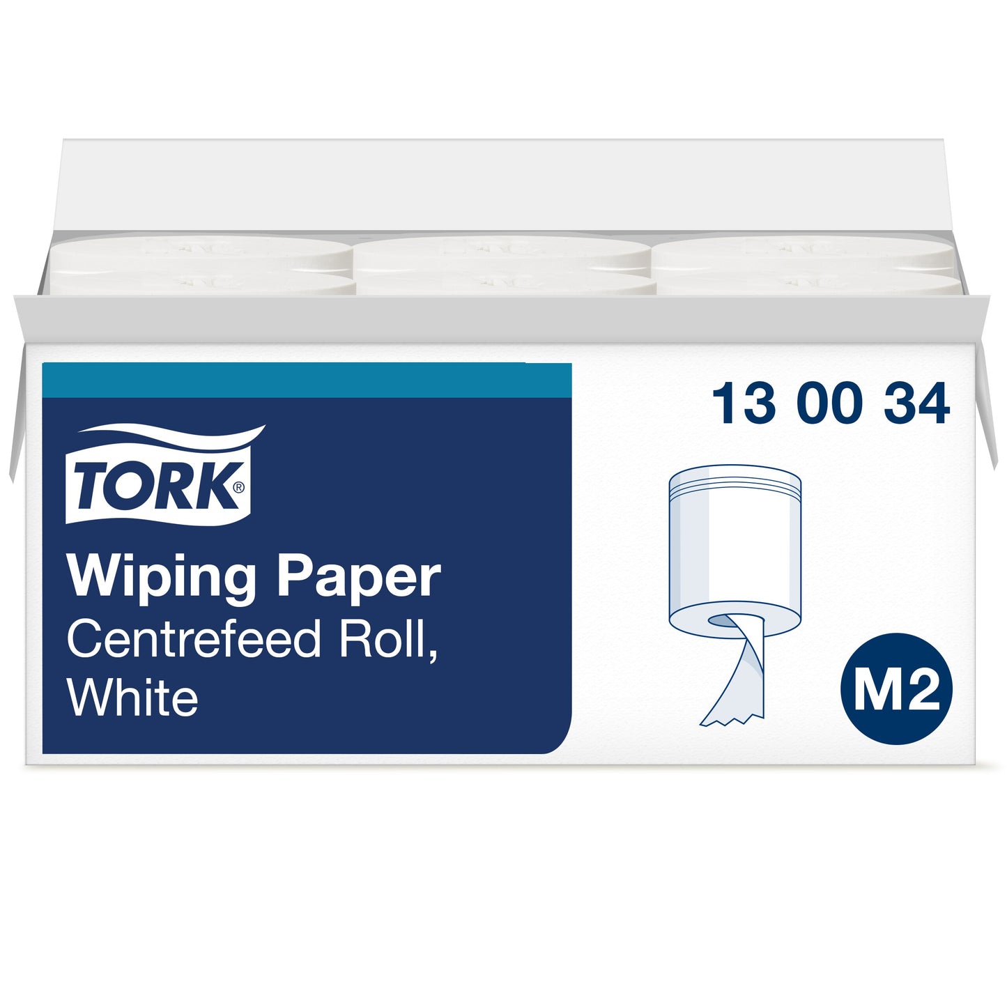 Paper towels TORK ADVANCED M2, 130034, 1 ply, 19.5 cm x 165 m, white