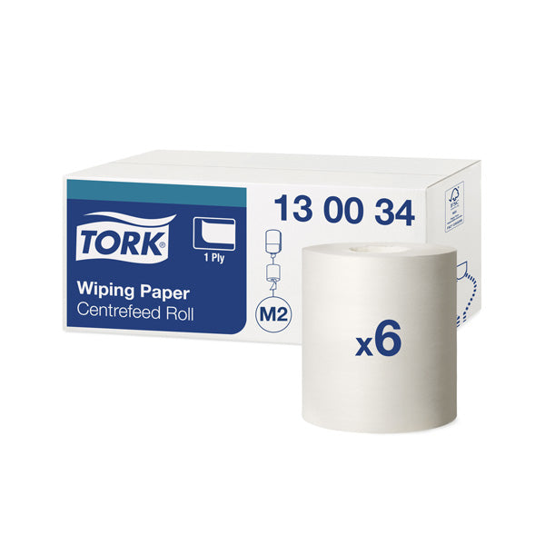 Paper towels TORK ADVANCED M2, 130034, 1 ply, 19.5 cm x 165 m, white