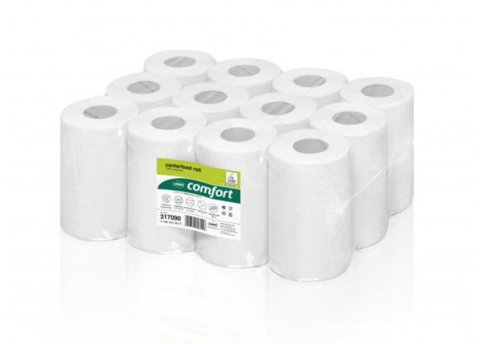 WEPA hand cleaning paper, rolls, RPMB268, 2 ply, 20.5 cm x 68 m, white