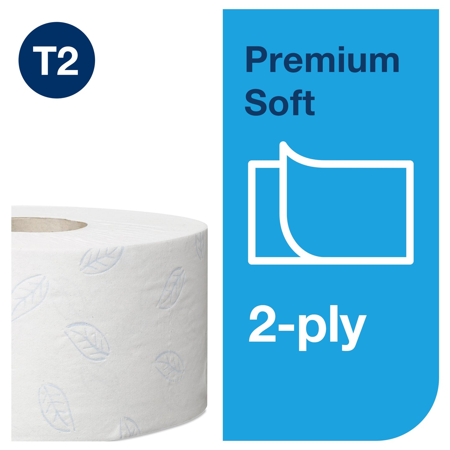 Toilet paper TORK PREMIUM MINI JUMBO T2 110253, 2 ply, 9.7 cm x 170 m, white