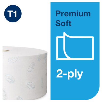 Toilet paper TORK PREMIUM JUMBO T1, 110273, 2 ply, 9.7 cm x 360 m, white