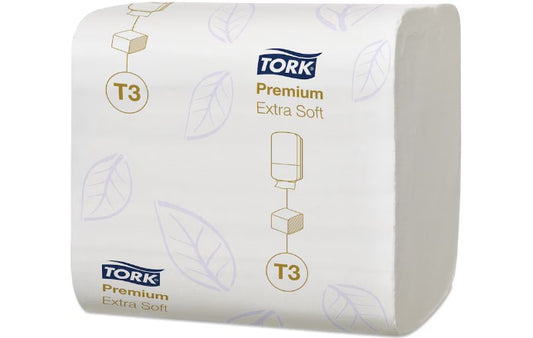 Toilet paper TORK EXTRA SOFT, T3 114276, 2nd roll, 11 x 19 cm, white