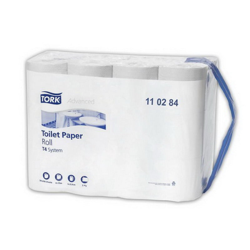 Toilet paper TORK ADVANCED T4, 110284, 2 ply, 10cmx34.72m, 24 pcs/pack.