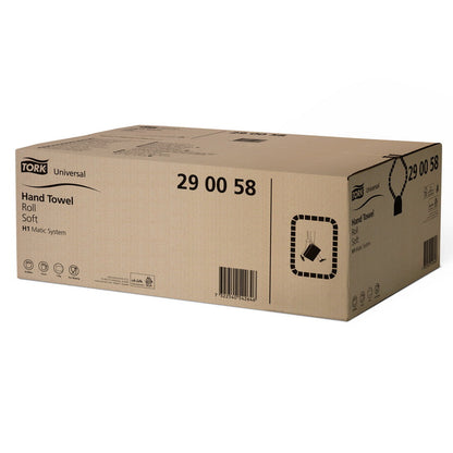 Paper towels TORK UNIVERSAL H1, 290059, 1 ply, 1220 serv., 21 cm x 280 m, white