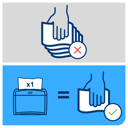 Stalo servetėlės TORK UNIVERSAL N4, 10840, balta sp., 21.6x33cm, 5 vnt./pak.