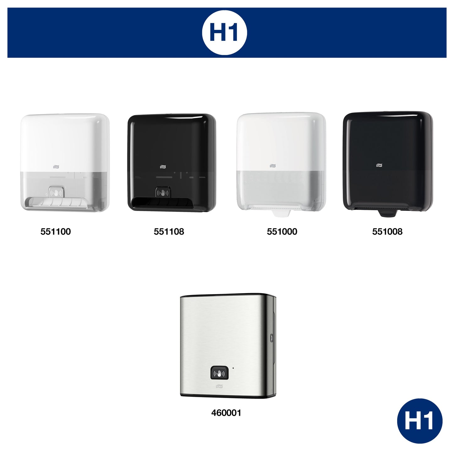 Paper towels TORK H1 Advanced Matic, 2 ply, 150 m, blue, 290068