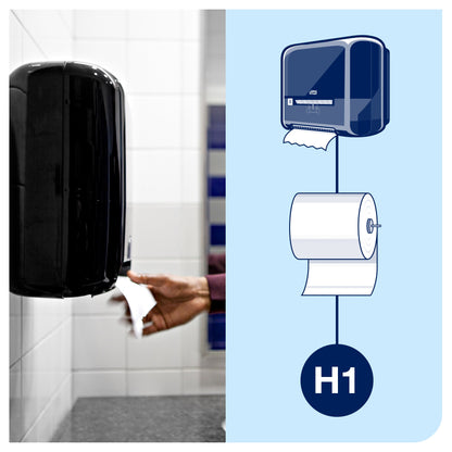 Paper towels TORK H1 Advanced Matic, 2 ply, 150 m, blue, 290068