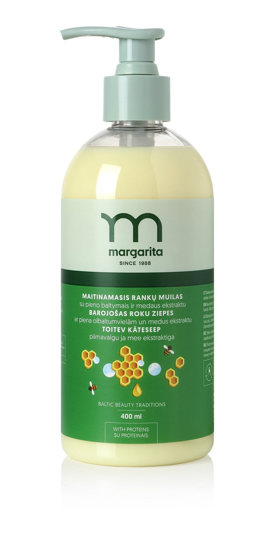 Rankų muilas MARGARITA, maitinamas, 400 ml