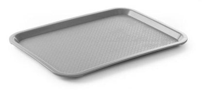 FAST FOOD tray, plastic, gray, 35 x 45 cm, 1 pc.