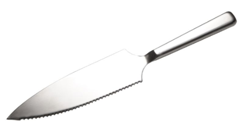 Knife - spatula for cake, stainless steel, 29 cm, 1 pc.