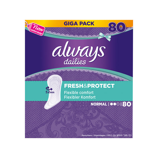 Higieniniai įklotai ALWAYS Normal, 80 vnt.
