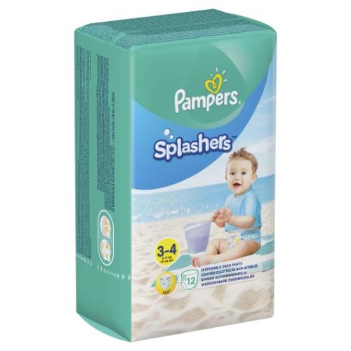 Sauskelnės PAMPERS Pants Splashers, 3 dydis 6 - 11 kg, 12 vnt.