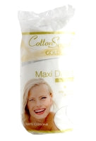 Kosmetiniai vatos diskeliai COTTON SOUND Gold, 60 vnt