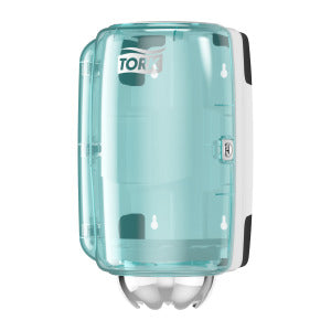 Paper towel dispenser TORK Reflex Mini M3, 191 x 180 x 321 mm, white-turquoise (473167)