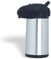 Thermos for liquids, stainless steel, with pump, 5 l, 1 pc.