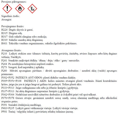 Home fragrance ODORO MOOD Collection "Cuban Soul", 90 ml