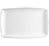 Plate - tray QUADRO, porcelain, M1281, 16 x 9.5 cm, pcs.