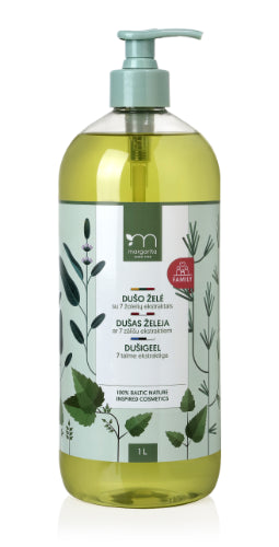 Dušo želė MARGARITA su 7 žolelių ekstraktais,1L.