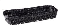 Tool basket, polypropylene, black, 27 x 10 cm, H 4.5 cm, 1 pc.