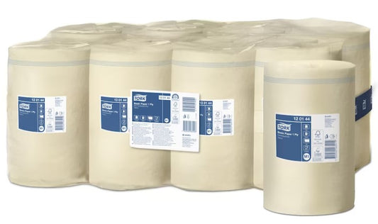 Paper towels TORK M1 Universal Mini, 1 ply, yellow, 115 m, 120144