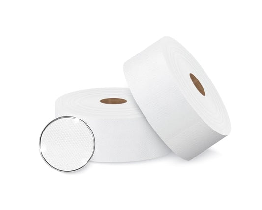 Toilet paper AMOOS JUMBO with perforation 2 layers, 350 m, 250 mm