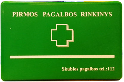 Pirmosios pagalbos rinkinys (atnaujinta sudėtis), 1 vnt