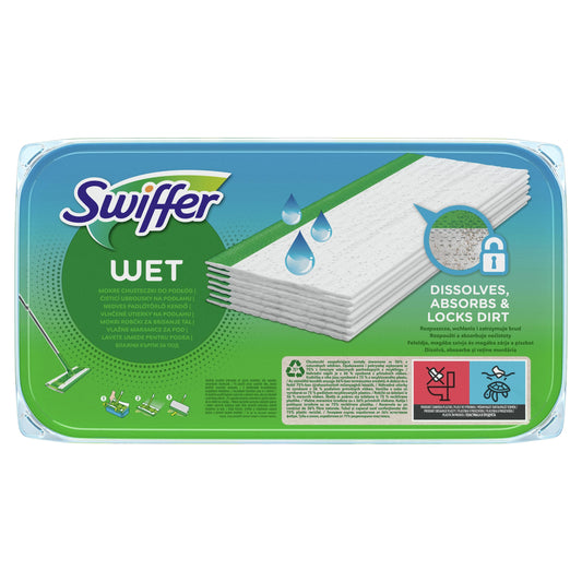 Swiffer Sweeper wet wipes, refill 10pcs