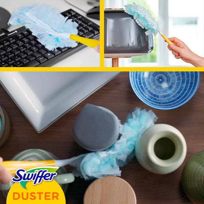 Swiffer Duster Starert Kit mini handle + 4pcs refill