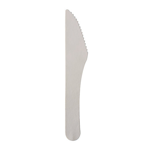 Disposable knives PURE, paper, L 15.8 cm, 100 pcs.