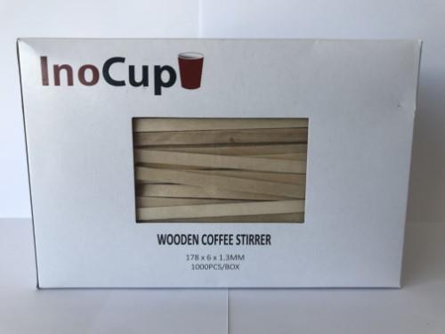 Stirrers, wooden, 178x6x1.3 mm, 1000pcs