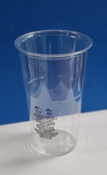 Glass PET AE650(500)ml, D 95mm, H 150 mm, 50 pcs.